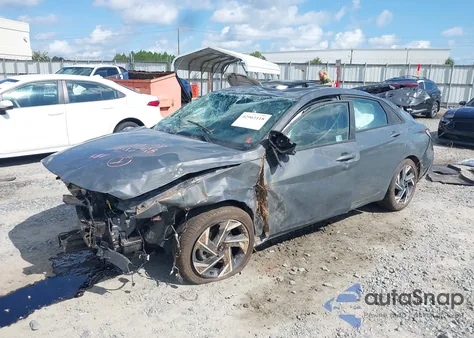 2025 Hyundai Elantra Sel Sport из США, поврежденный, VIN KMHLM4DG1SU891990